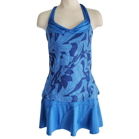 Wilson Pants - Wilson Spring Art Athletic Women's Tennis Pickleball Golf Tank Skort Set M